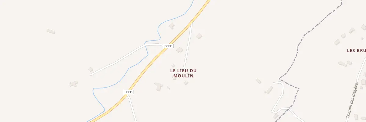 Plan du 741 Rte Michel Descrettes Rd 136 au Mesnil-Eudes