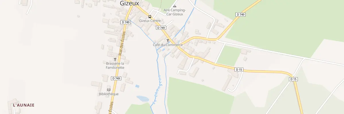 Plan du 2 Rue du Château à Gizeux