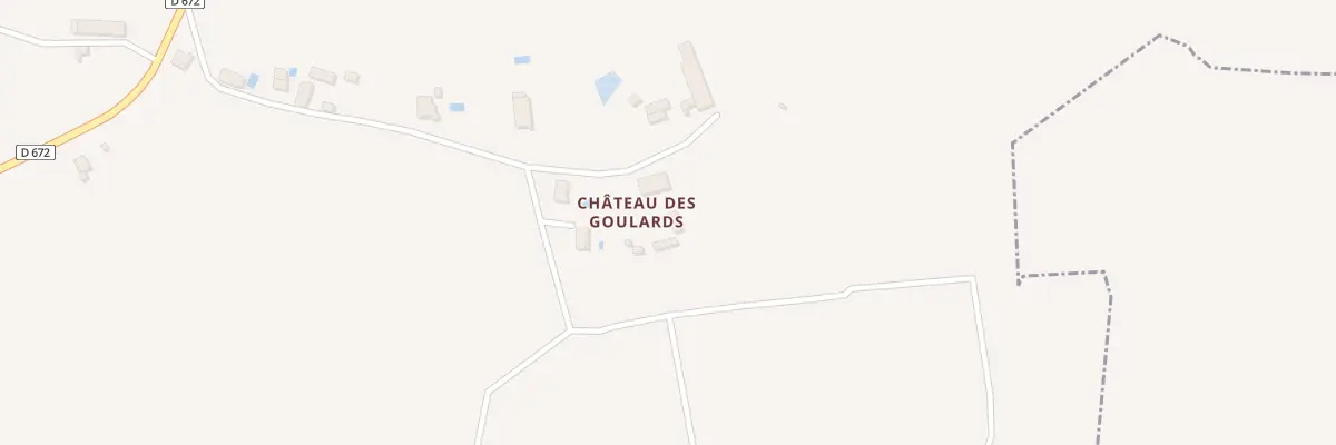 Plan de Goulard à Saint-André-et-Appelles