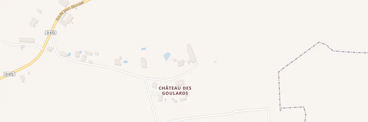 Plan du 1 Goulard à Saint-André-et-Appelles