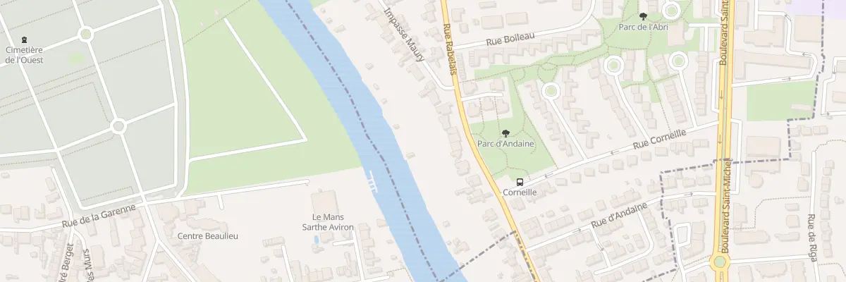 Plan du 30 Rue Rabelais à Coulaines