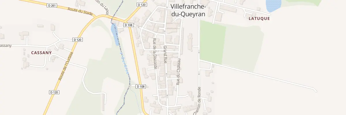 Plan du 182 Gr Grand Rue à Villefranche-du-Queyran