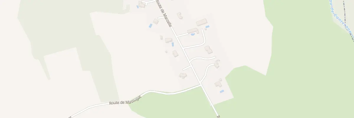 Plan du 1018 Rte de Marzelle à Savignac-de-Duras