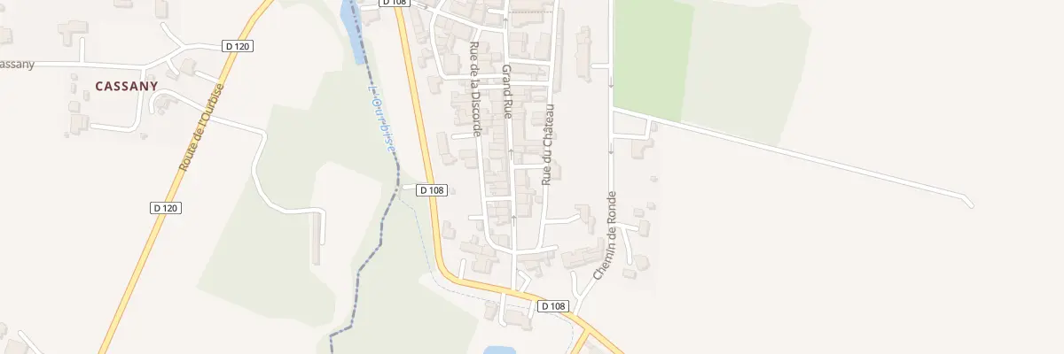 Plan du 108 Gr Grand Rue à Villefranche-du-Queyran