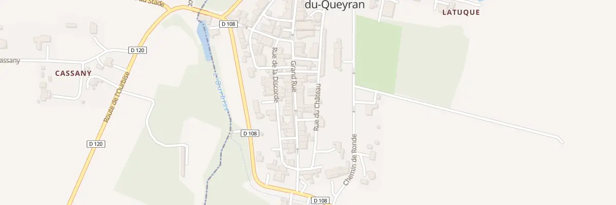 Plan du 148 Gr Grand Rue à Villefranche-du-Queyran
