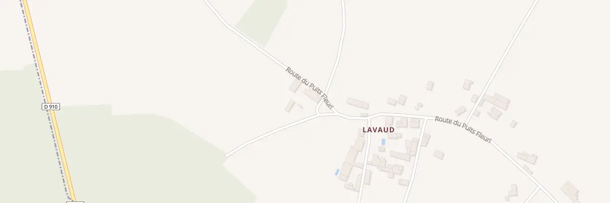 Plan du 5 Rte du Puits Fleuri à Voulême