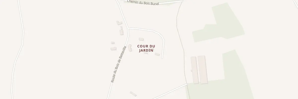 Plan du 149 Rte du Bois de Betteville à Pierrefitte-en-Auge