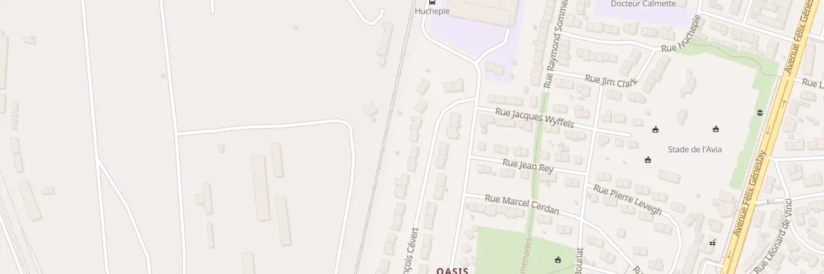 Plan du 12 Rue Francois Cevert au Mans