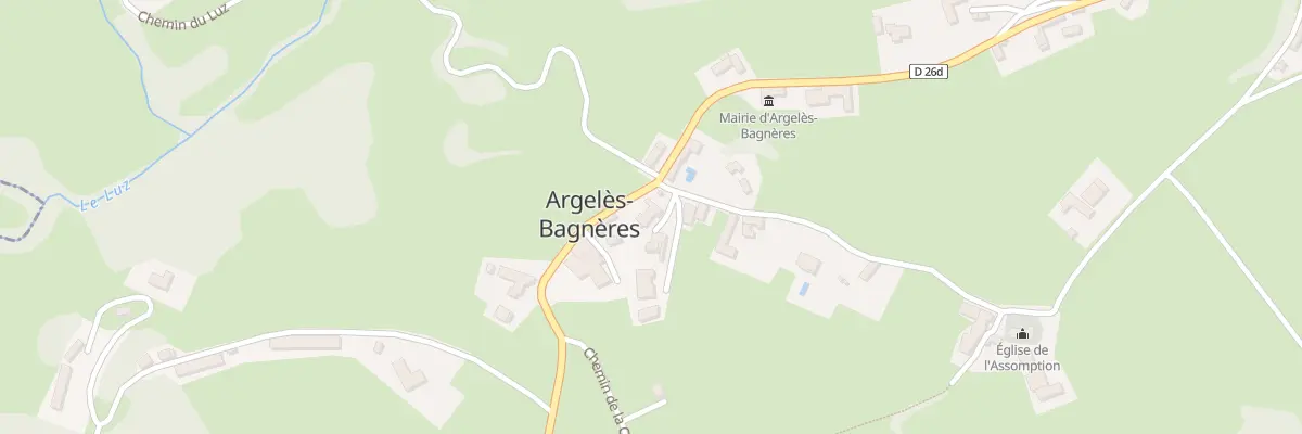 Plan du 5004 Bignolle à Argelès-Bagnères