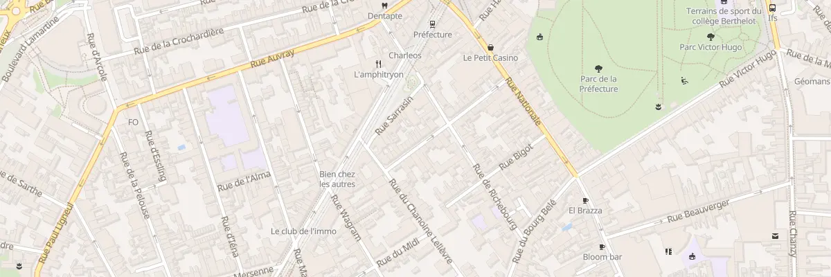 Plan du 18 Rue des Champs au Mans