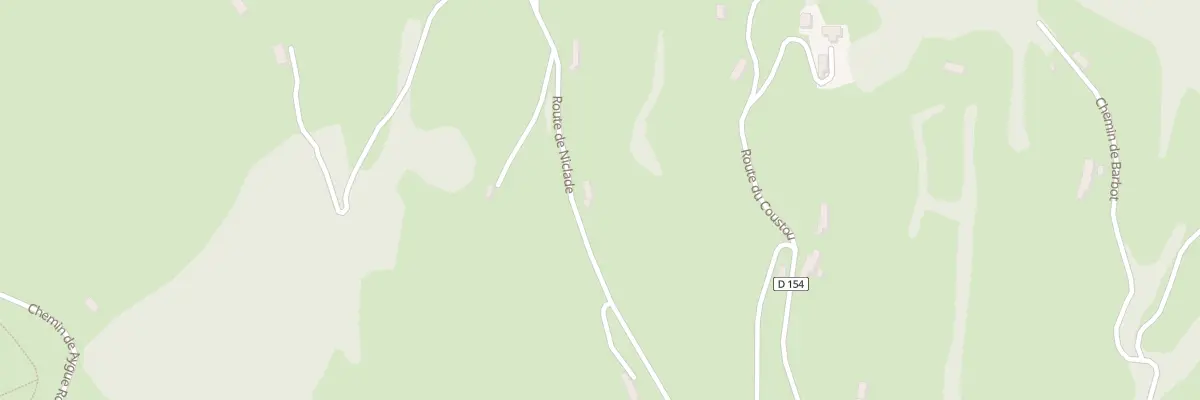Plan du 764 Rte de Niclade à Campan