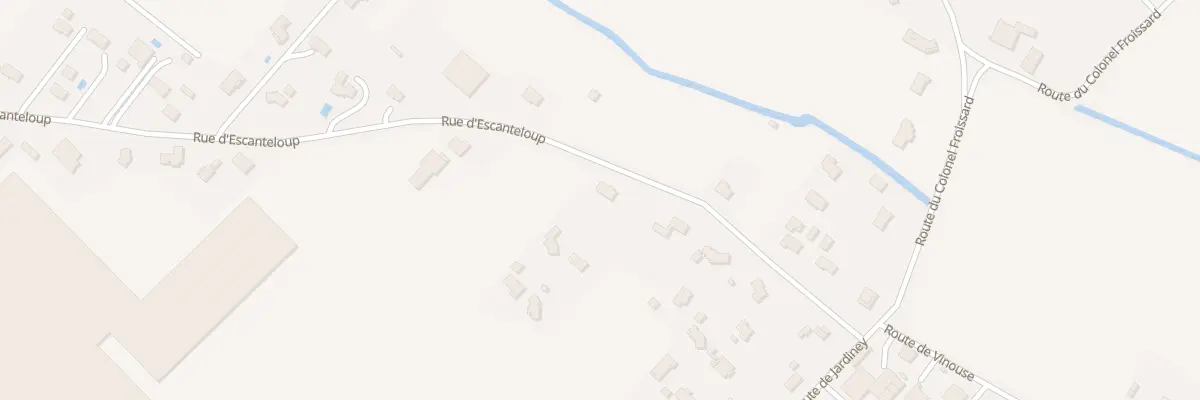 Plan du 86 Rue d’Escanteloup à Marmande