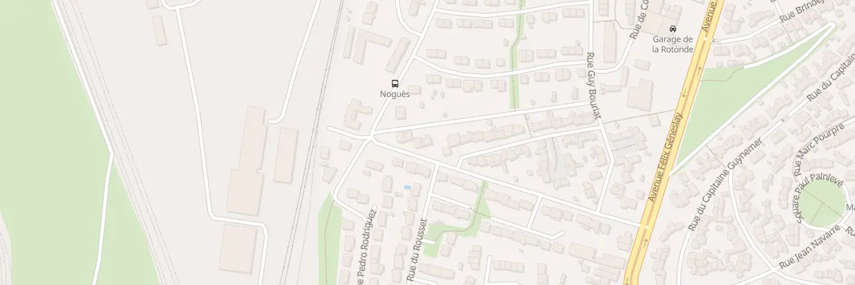 Plan du 34 Rue du Vercors au Mans