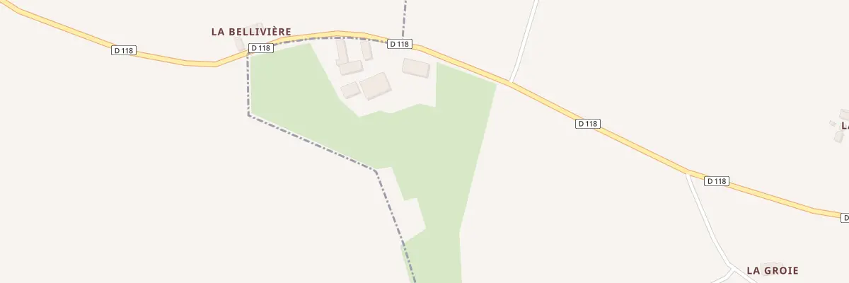 Plan du 1 La Belliviere à René