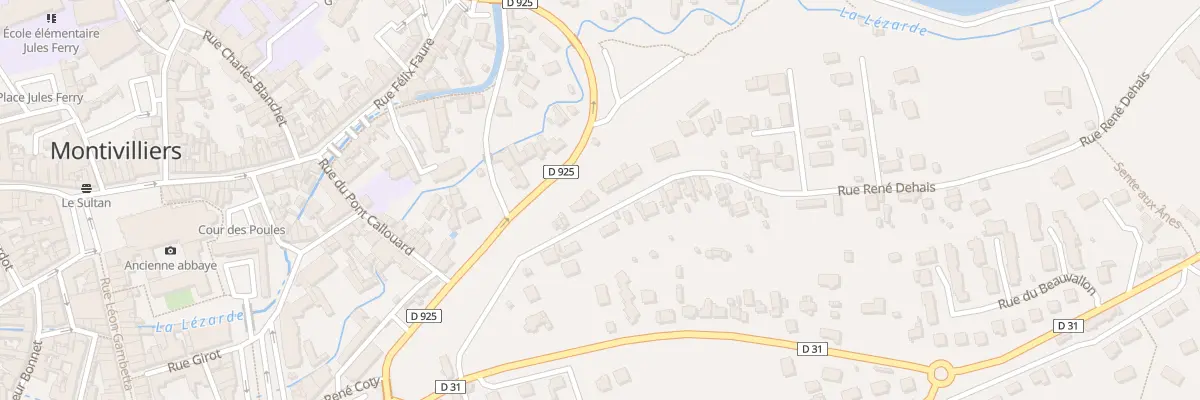 Plan du 6 Rue René Dehais à Montivilliers