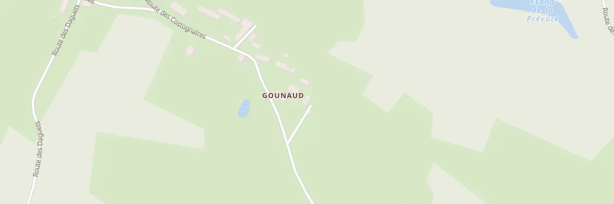 Plan du 1232 Rte des Costognaires à Saint-Barthélemy-de-Bellegarde