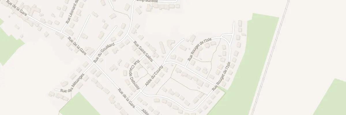 Plan du 1 All du Courty à Neuville-sur-Sarthe