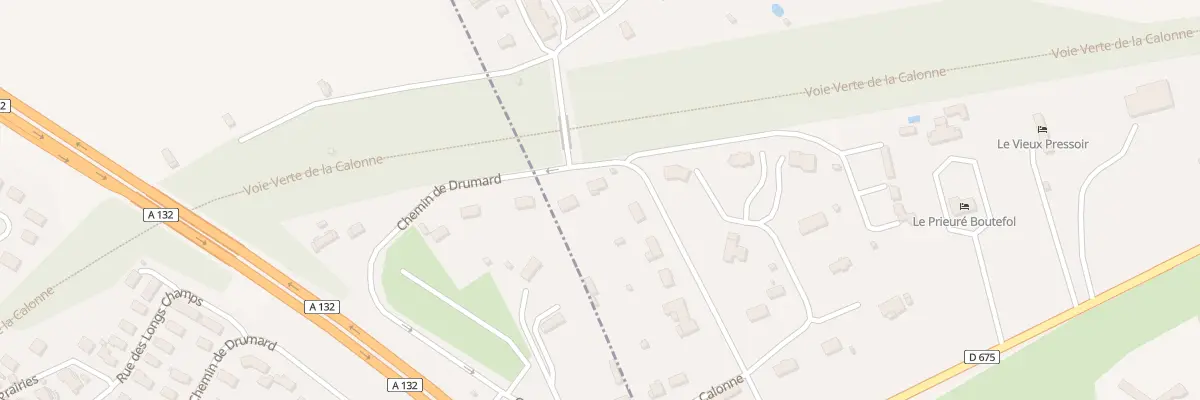 Plan du 38 Rue de Saint-Quentin à Surville