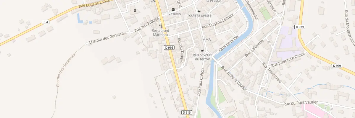 Plan du 25 Rue d’Argentan à Vimoutiers
