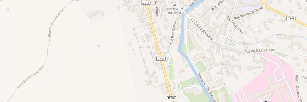 Plan du 48 Rue d’Argentan à Vimoutiers