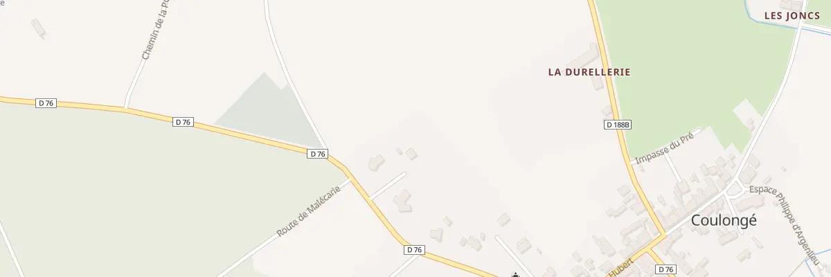 Plan de Imp du Champ de la vigne à Coulongé