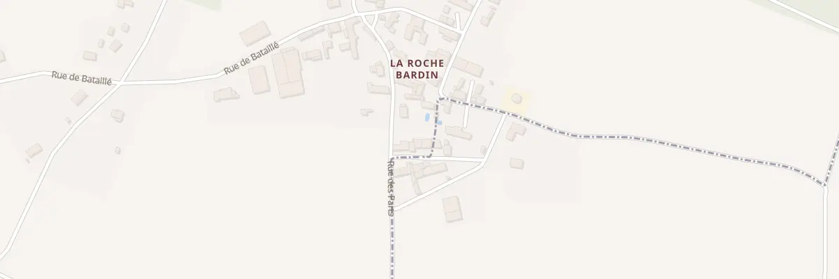 Plan du 5 Rue du Puits Fombelle La Roche à Limalonges