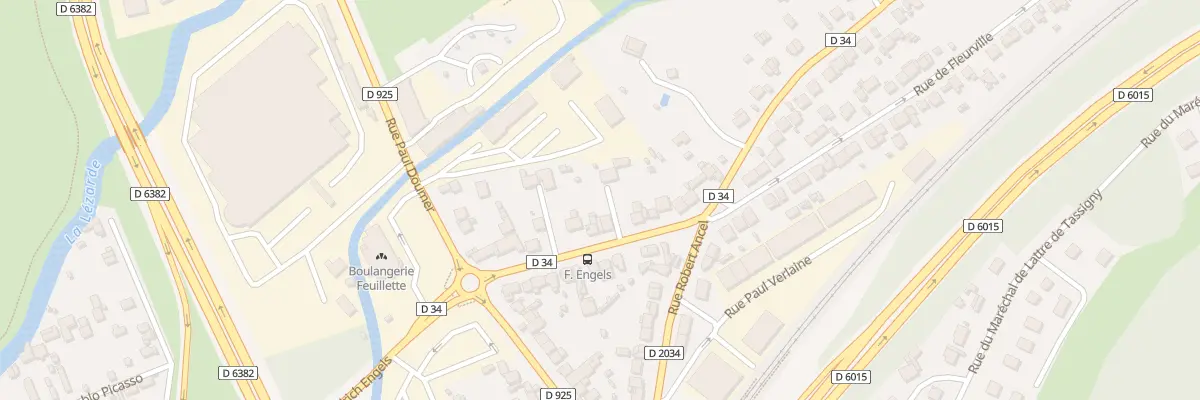 Plan du 13 Rue de la Vallée à Harfleur