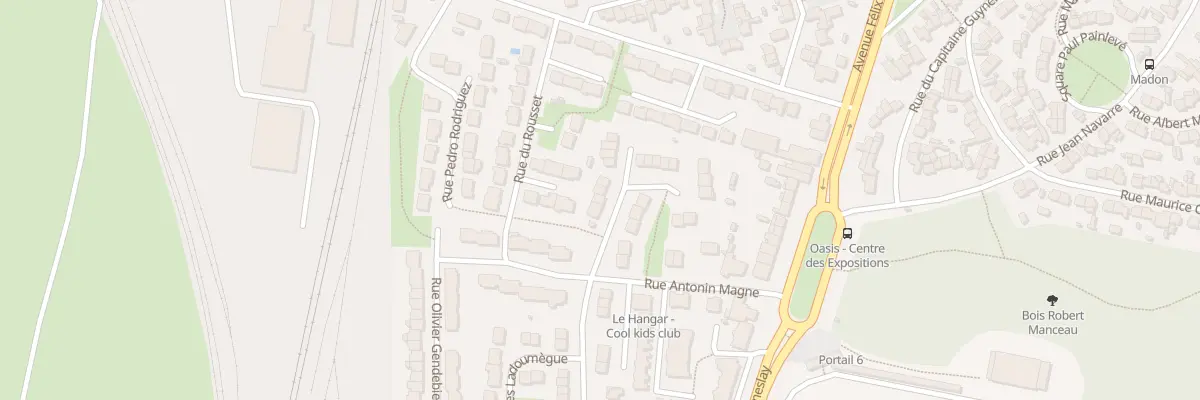 Plan du 30 Rue Georges Carpentier au Mans