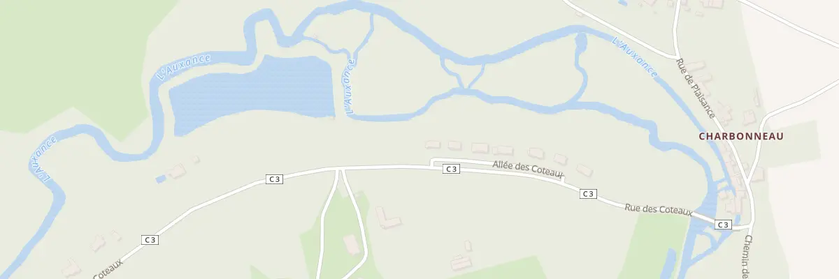 Plan du 33 Rue des Coteaux à Vouillé