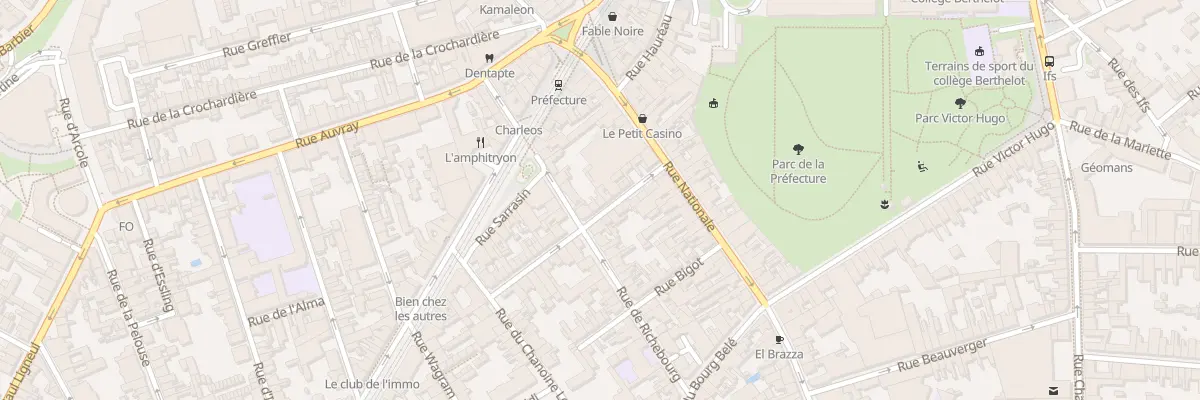 Plan du 10 Rue des Champs au Mans