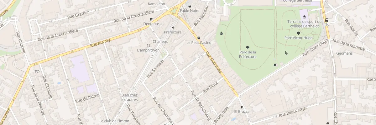 Plan du 8 Rue des Champs au Mans