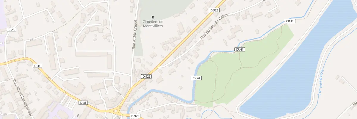 Plan du 15B Rue du Moulin Calois à Montivilliers