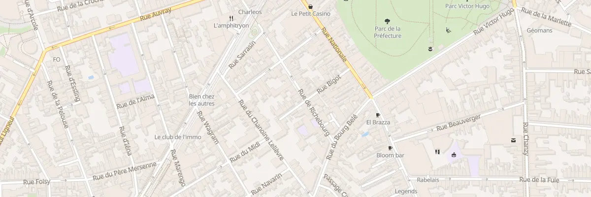 Plan du 32 Rue de Richebourg au Mans