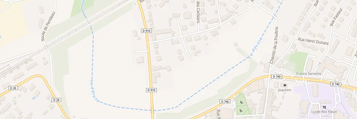 Plan du 6 Imp du Fond Dorin à Ruffec
