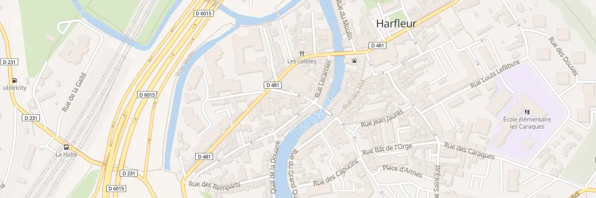 Plan du 7 Imp Gambetta à Harfleur