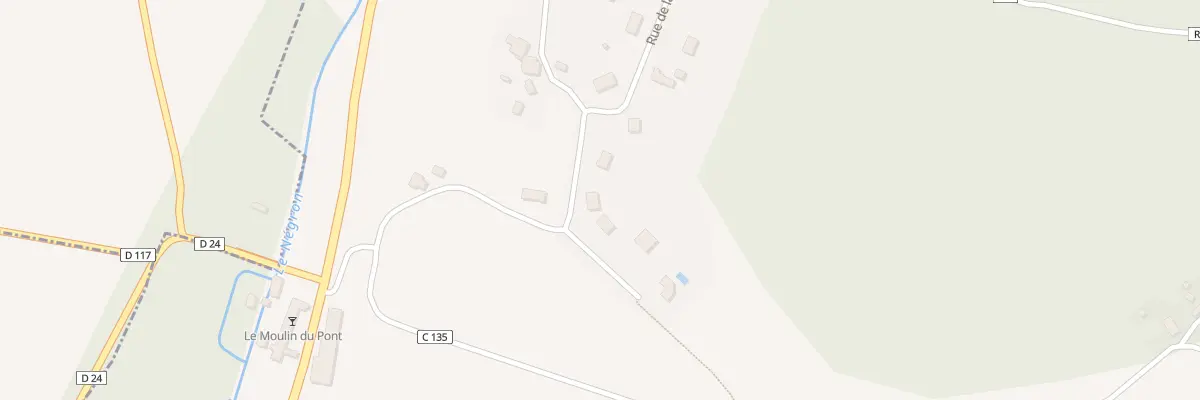 Plan du 2 Rue de la Blandinière à La Roche-Clermault