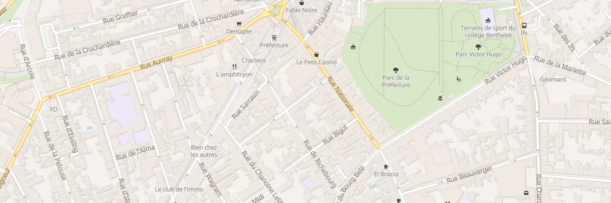 Plan du 5B Rue des Champs au Mans