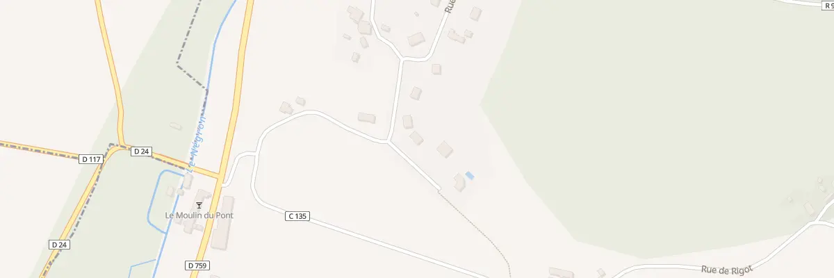 Plan du 1 Imp de la Blandinière à La Roche-Clermault