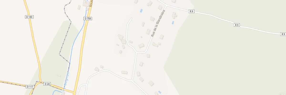 Plan du 5 Rue de la Blandinière à La Roche-Clermault