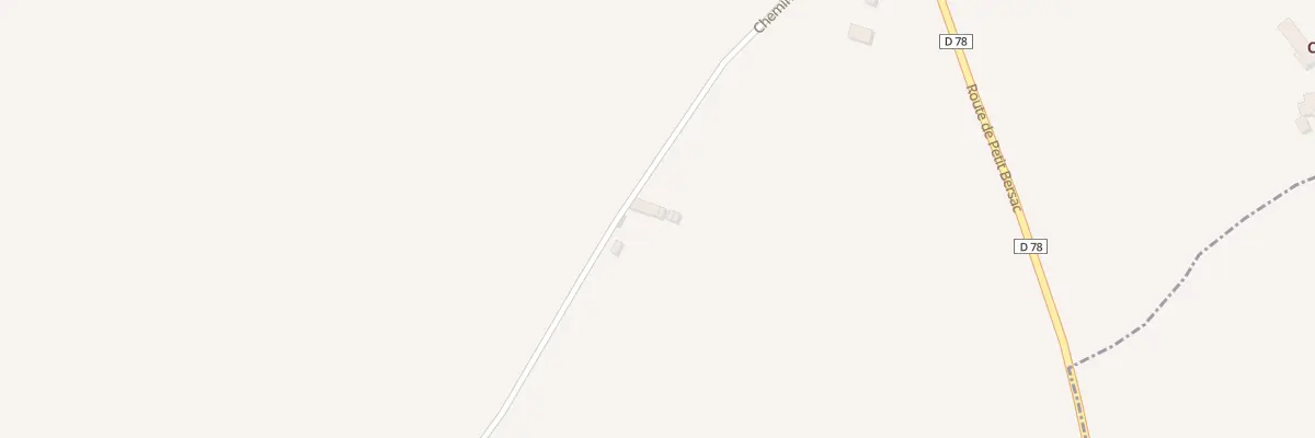 Plan du 3 Che du Martinaud à Pillac