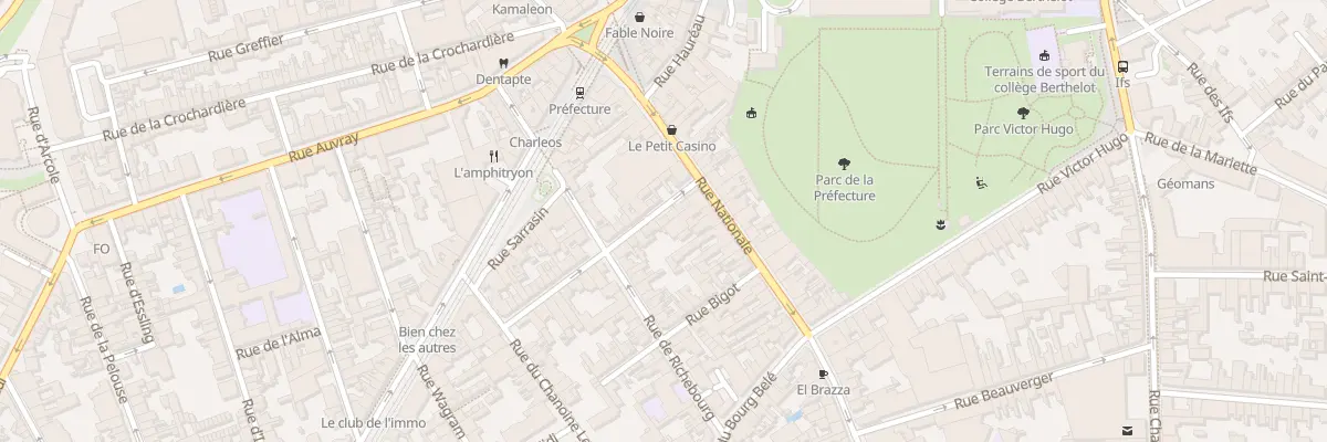 Plan du 3B Rue des Champs au Mans