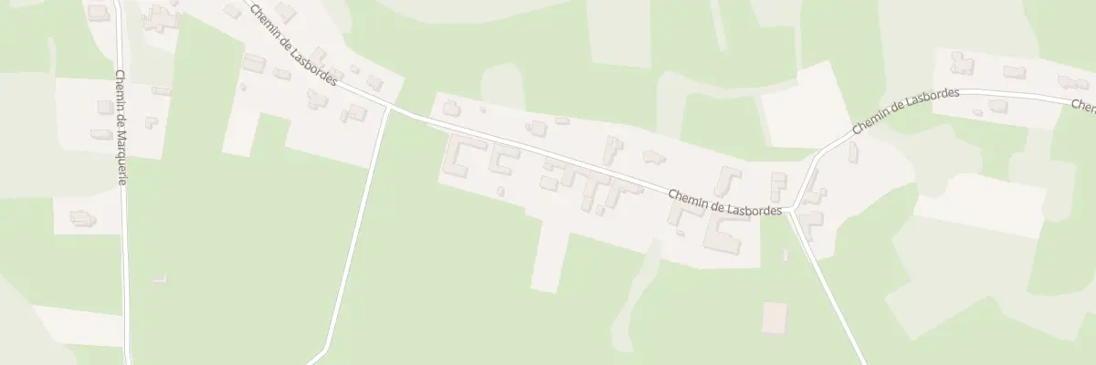 Plan du 46 Che de Lasbordes à Castelvieilh