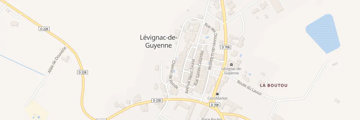 Plan du 3 Pl de la Halle à Lévignac-de-Guyenne