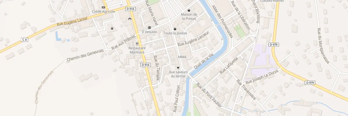 Plan du 5000 Rue du Bief à Vimoutiers