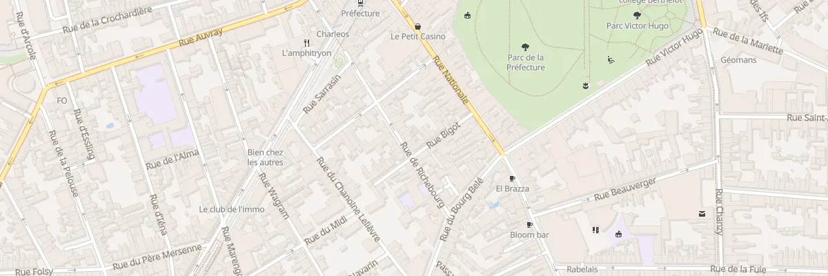 Plan du 31 Rue de Richebourg au Mans