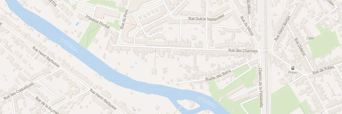 Plan du 79 Rue des Charmes au Mans
