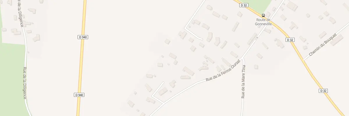 Plan du 250 Rue de la Ferme Oursel à Sainte-Marie-au-Bosc