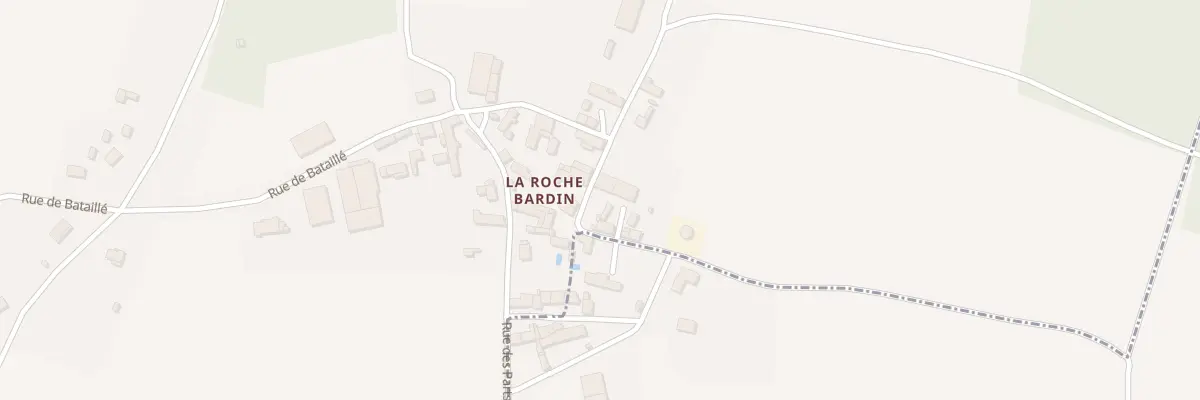 Plan du 4 Rue du Chateau d’Eau La Roche à Limalonges