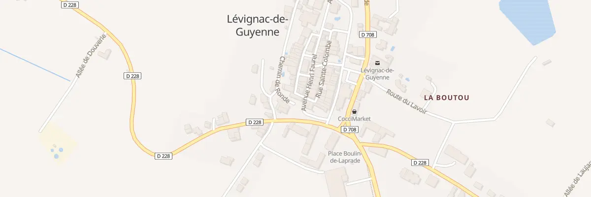 Plan du 3 Rue des Maisons-Remparts à Lévignac-de-Guyenne