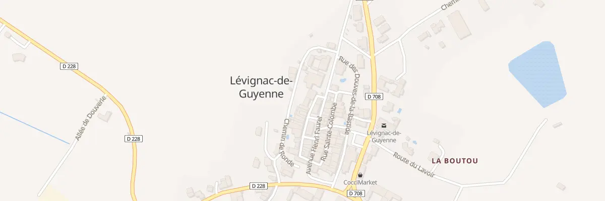 Plan du 4 Rue du Couvent à Lévignac-de-Guyenne